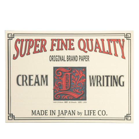 Letter Pad, A5, Cream Paper