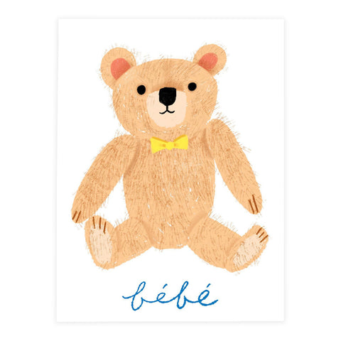 Teddy Baby Card