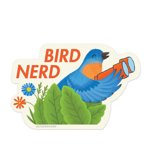 Bird Nerd Sticker