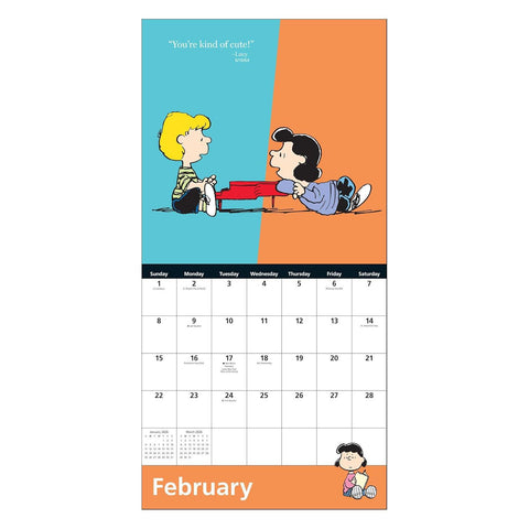 Peanuts 2026 Wall Calendar