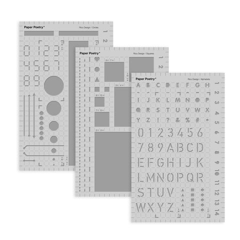 Journaling Stencils