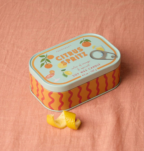 Citrus Spritz Bistro Tin Candle