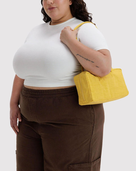 Nylon Bowler Bag: Sunflower