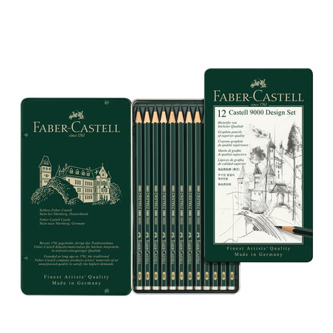 Castell 9000 Pencils, Set of 12