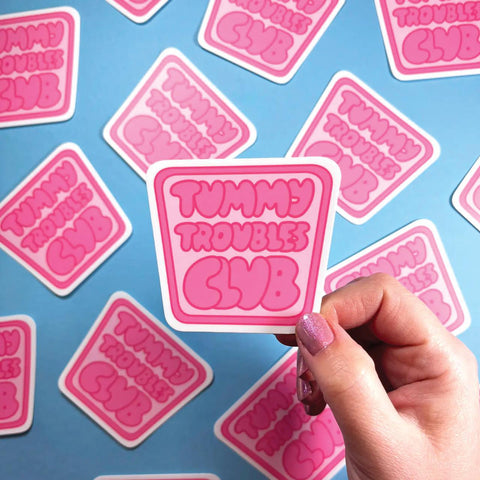 Tummy Troubles Sticker