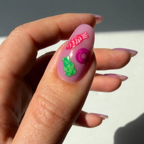 Gummy Nail Art Stickers