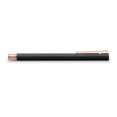 Neo Slim Matte Black + Rose Gold Fountain Pen