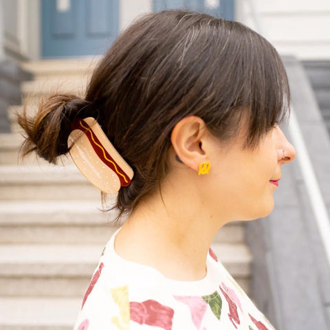 Hot Dog Hair Claw