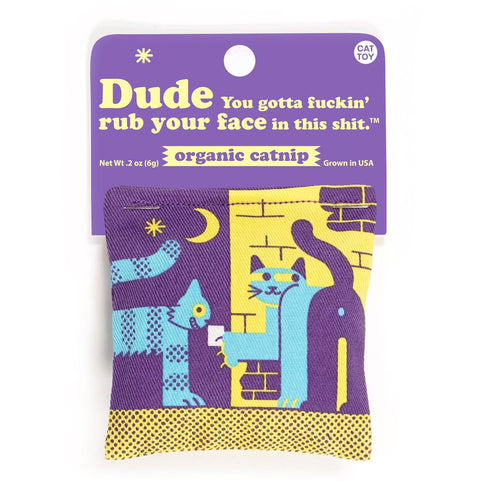 Rub Your Face in This Catnip Toy