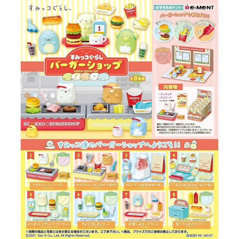 Sumikko Gurashi Burger Shop Re-Ment