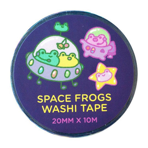 Space Frogs Washi Tape