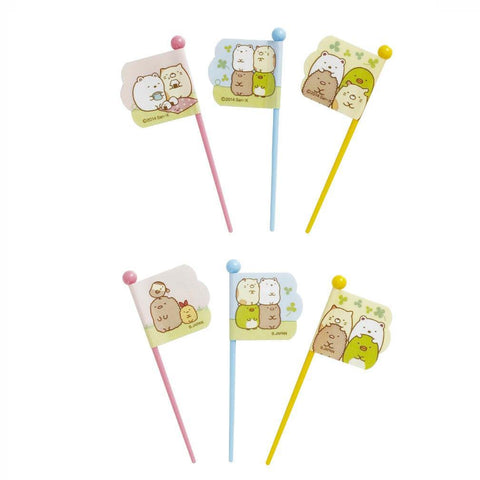 Sumikko Flag Food Picks