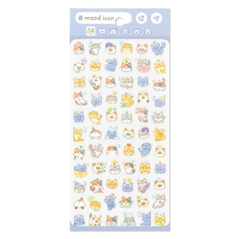 Cat Mood Sticker Sheet