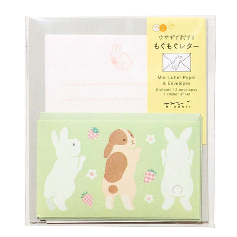 Hungry Rabbit Mini Letter Set