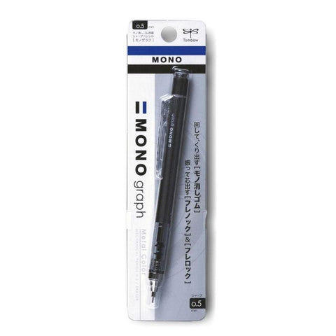 MONO Graph Shaker Mechanical Pencil, Black