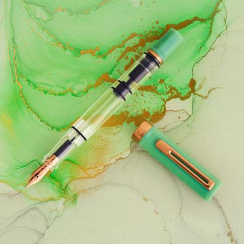 TWSBI Eco Fountain Pen, Jade Jelly
