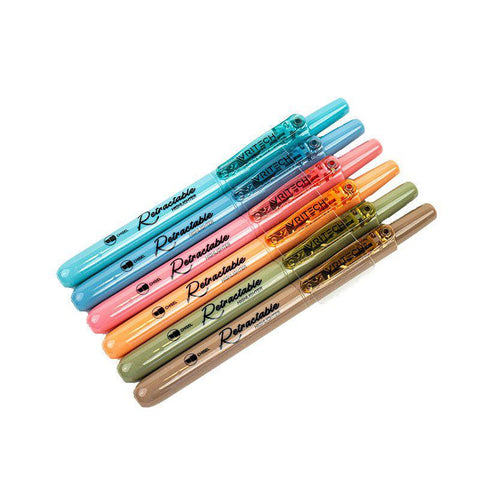 Retractable Highlighter Set, Vintage