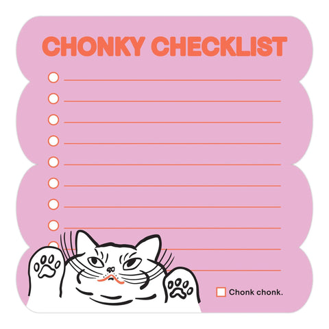 Chonky Checklist Notepad