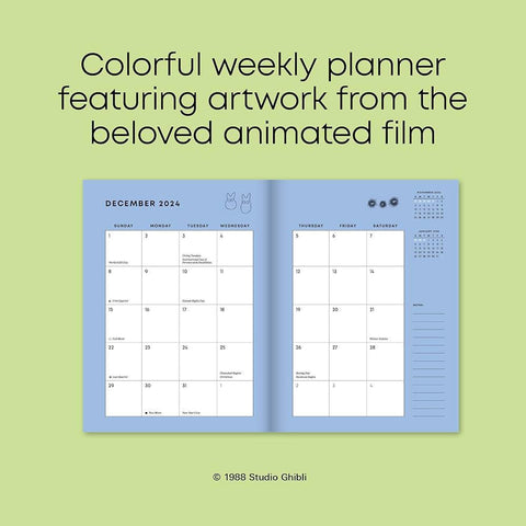 My Neighbor Totoro 2025 Engagement Calendar
