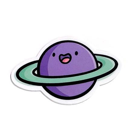 Saturn Mini Sticker