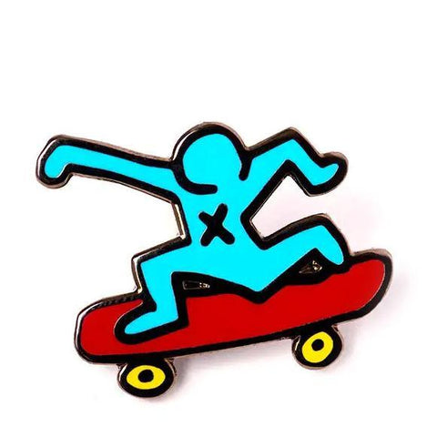 Skateboarder Enamel Pin