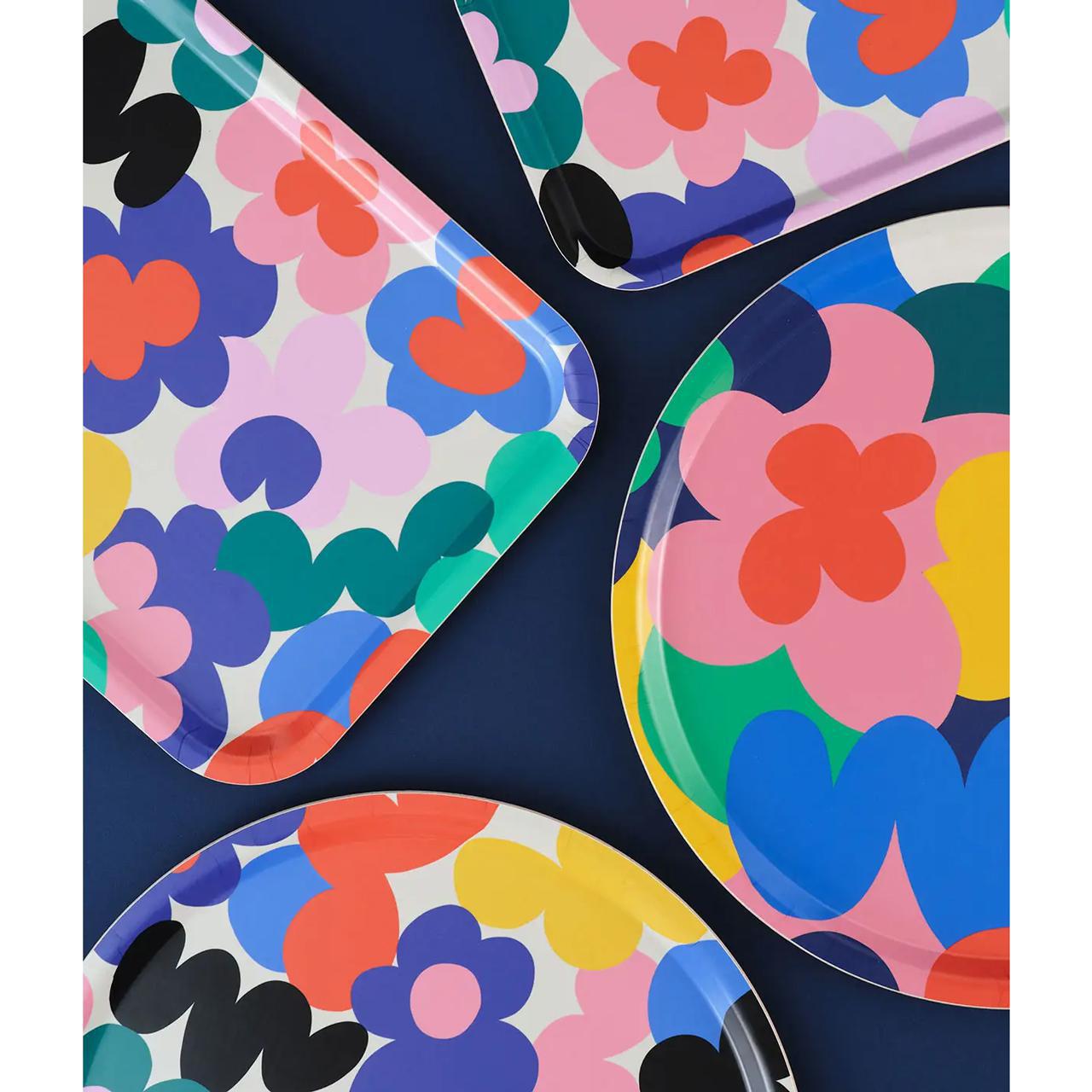 Leaves Large Rectangle Serving Tray - Thumbnail 2