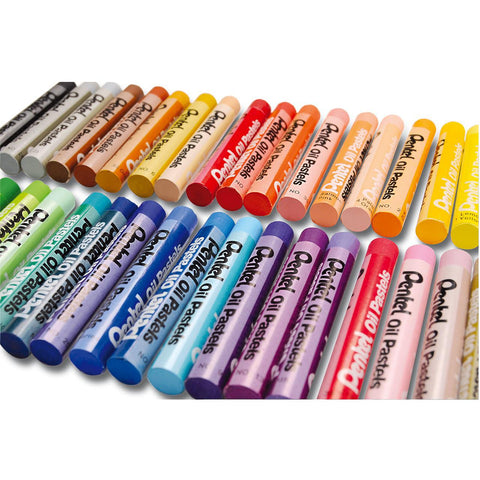 Pentel Arts Oil Pastels, Set of 50