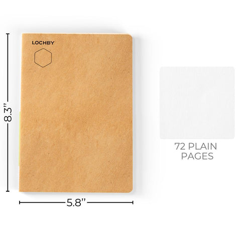 A5 Plain Notebook