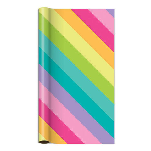 Brights Rainbow Wrapping Paper Roll