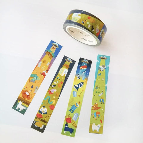 UFO Vertical Washi Tape