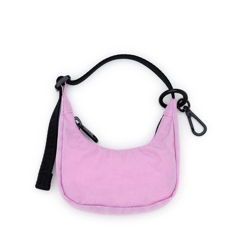 Crescent Bag Charm: Peony