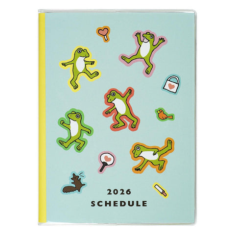 Frog Time 2026 Diary, Blue