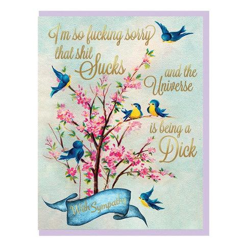 Sweary Sympathy Card