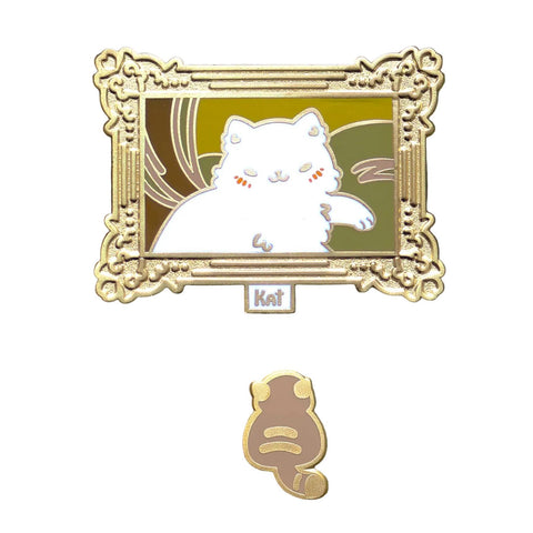 Meowster Piece Enamel Pin Set