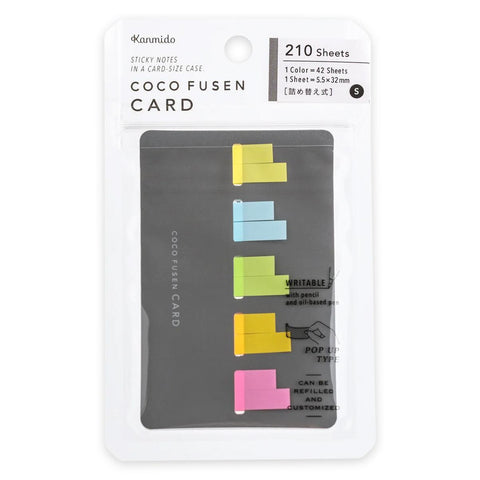 Coco Fusen Sticky Note Cards, Small