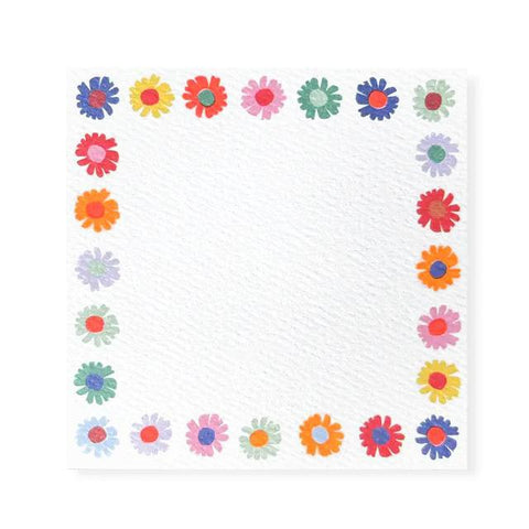 Rainbow Daisies Note Set