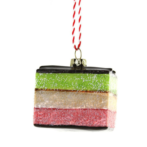 Rainbow Cookie Ornament