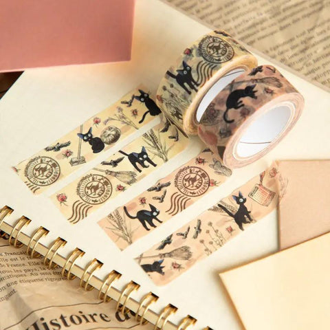 Kiki's Delivery Service Washi Tape Set, Antique Pattern