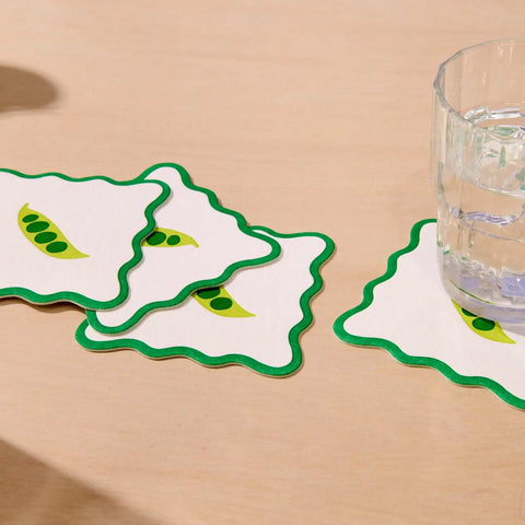 Peas Coasters Set