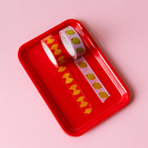 Olive + Pasta Washi Tape Set