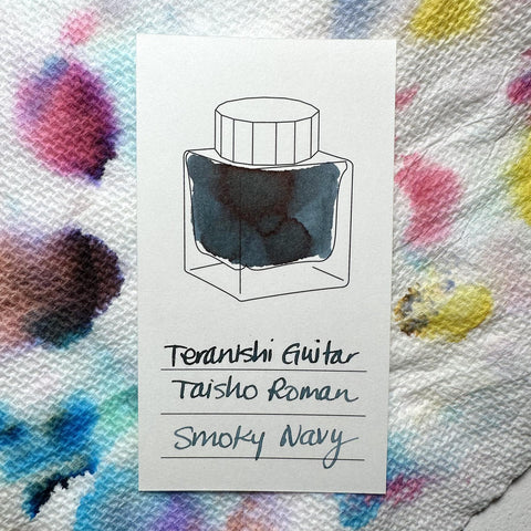 Teranishi Guitar Taisho Roman Haikara Ink, Smoky Navy