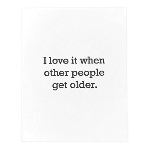 Other People Get Older Card