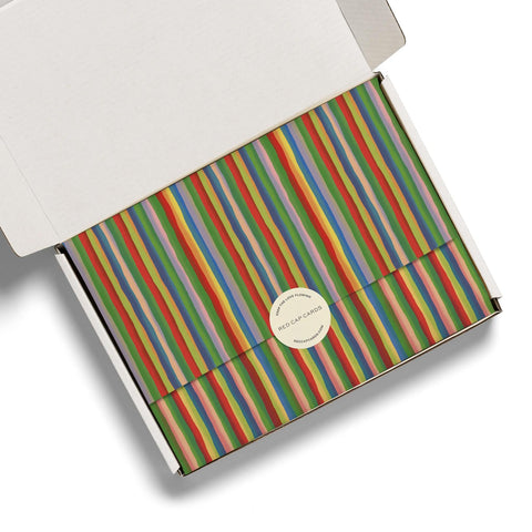 Colorful Stripe Tissue Paper