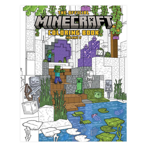 The Minecraft Coloring Book