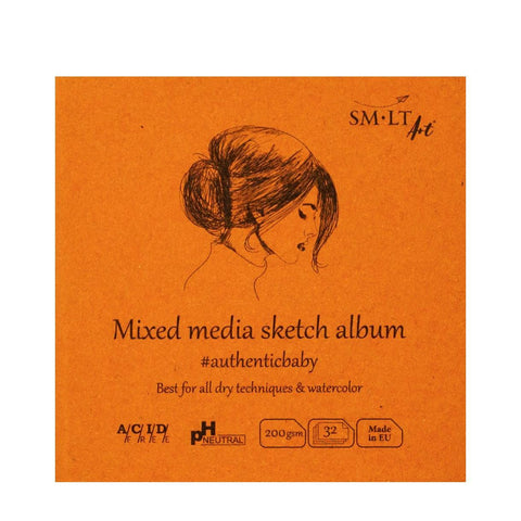 Mini Mixed Media Sketch Album