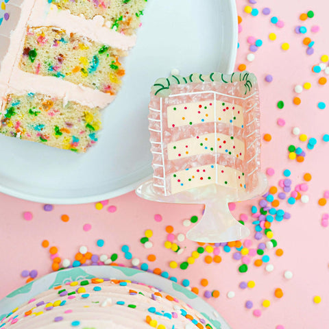 Confetti Cake Hair Claw