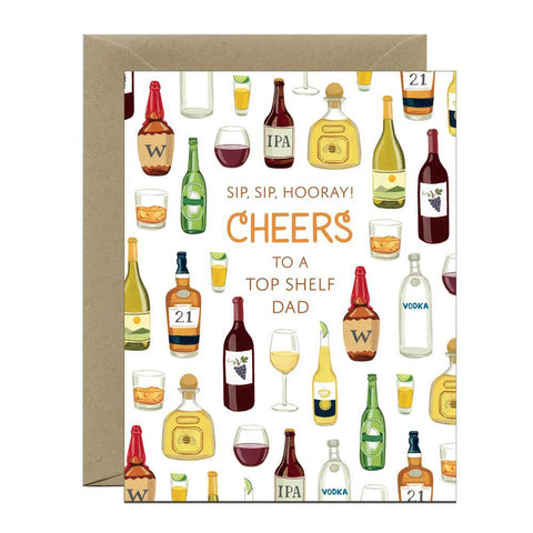 Cheers to Dad Card