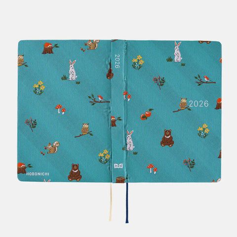 Bow + Tie: In the Forest Hobonichi HON A5 2026 Planner