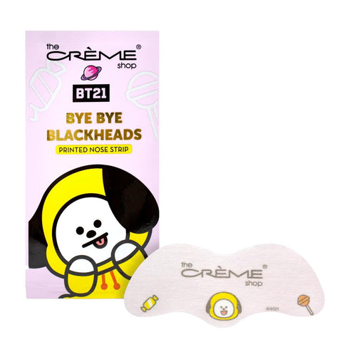 BT21: Bye Bye Blackheads Printed Pore Strips, Pack of 16