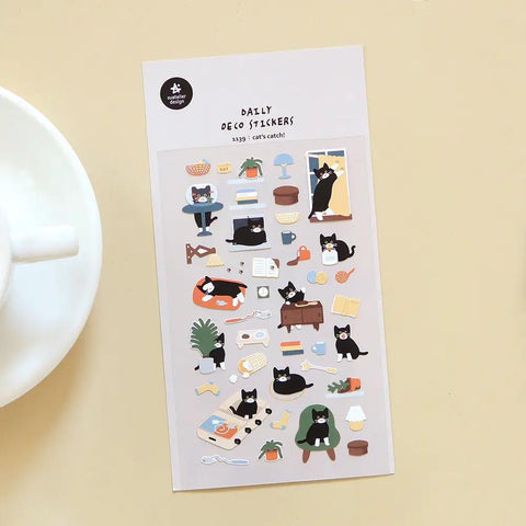 Cat's Catch! Stickers
